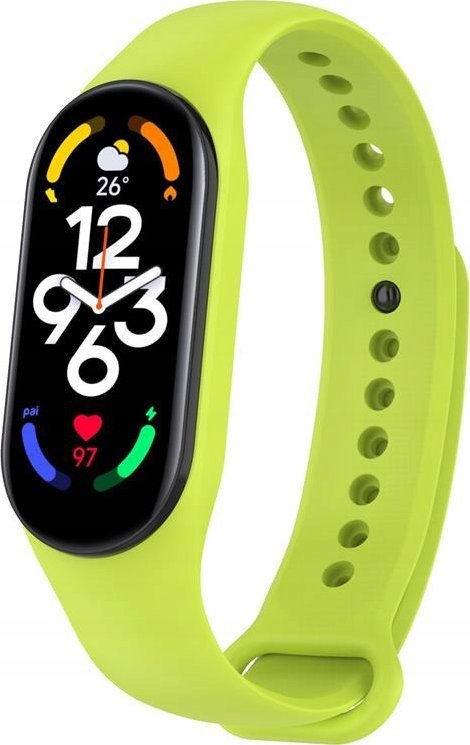 Hello Case OPASKA ZAMIENNA DO XIAOMI MI BAND 5 / 6 / 7 OLIWKOWA BRANSOLETKA SMART