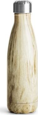 Sagaform Butelka Sagaform To go stalowa termiczna drewniany wzór 0,5 l