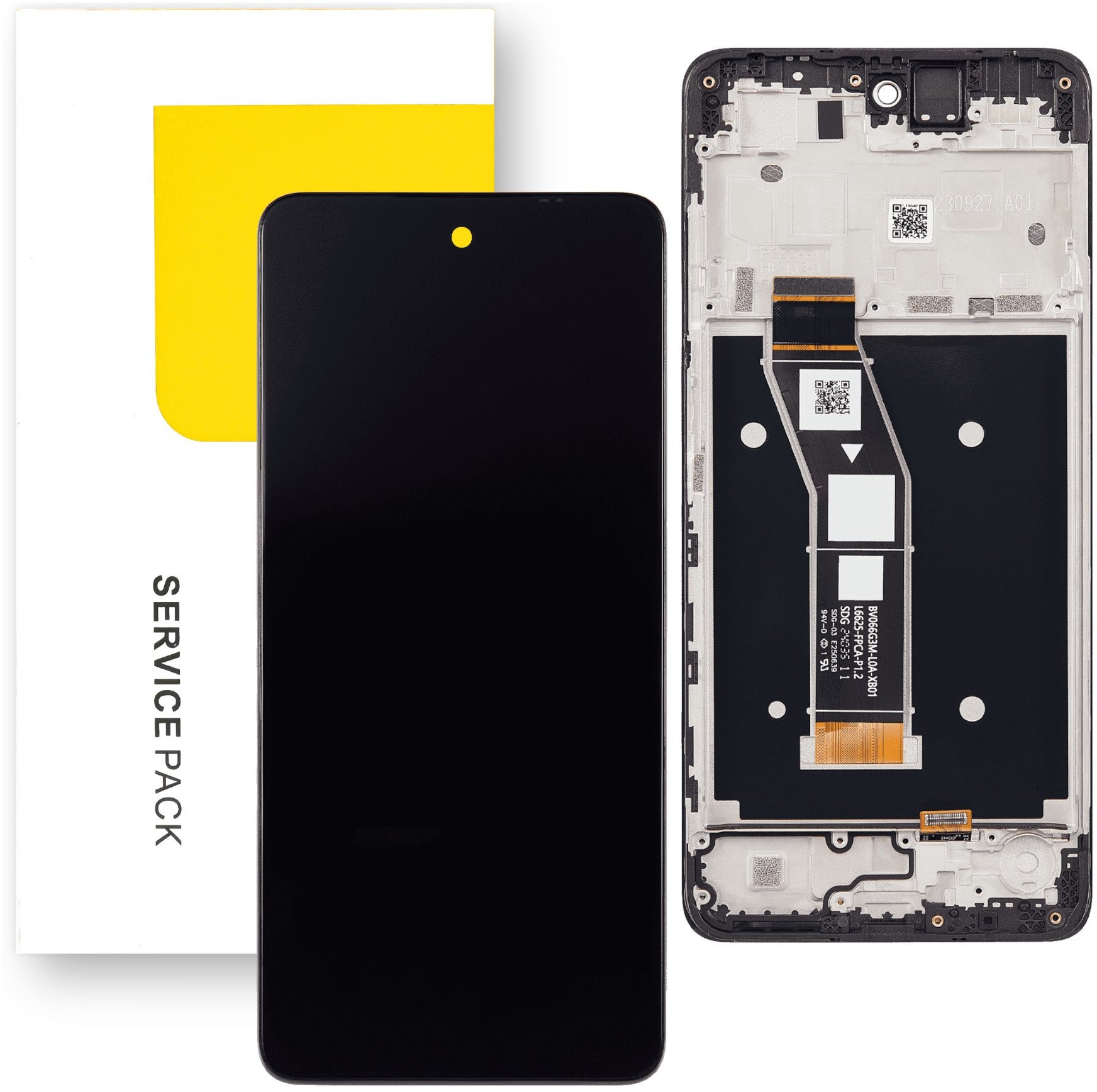 Wyświetlacz do Motorola Moto G24 Power LCD Ekran Ramka Oryginał Mobilepart