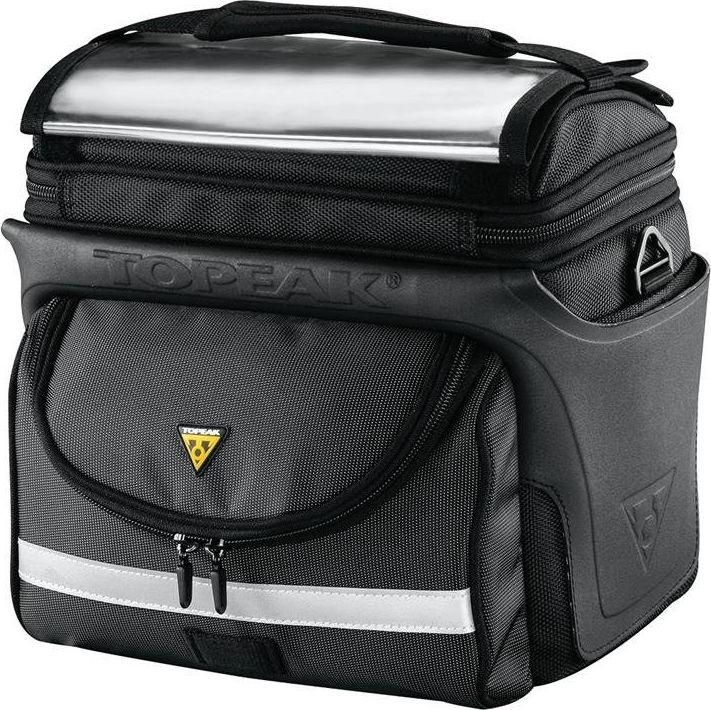 Topeak Torba na kierownicę Topeak Tourguide Handlebar BAG DX czarna uniwersalny