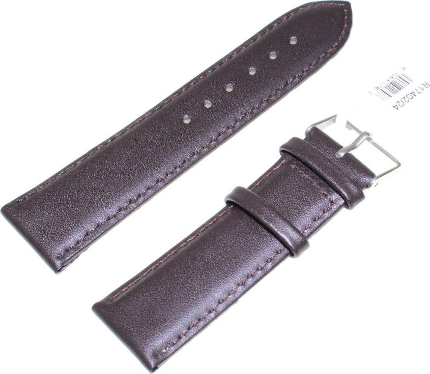 JVD Skórzany pasek do zegarka 24 mm JVD R17402-24 uniwersalny