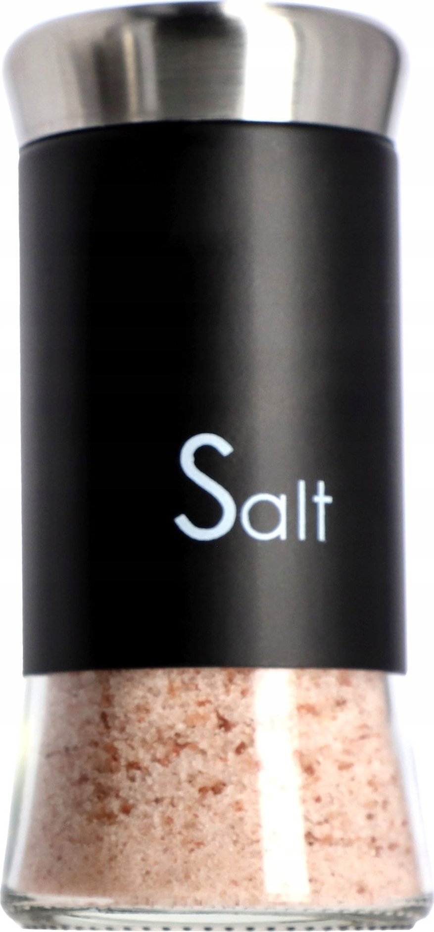 Kadax Solniczka Przyprawnik Do Soli Czarny Szklany 150ml