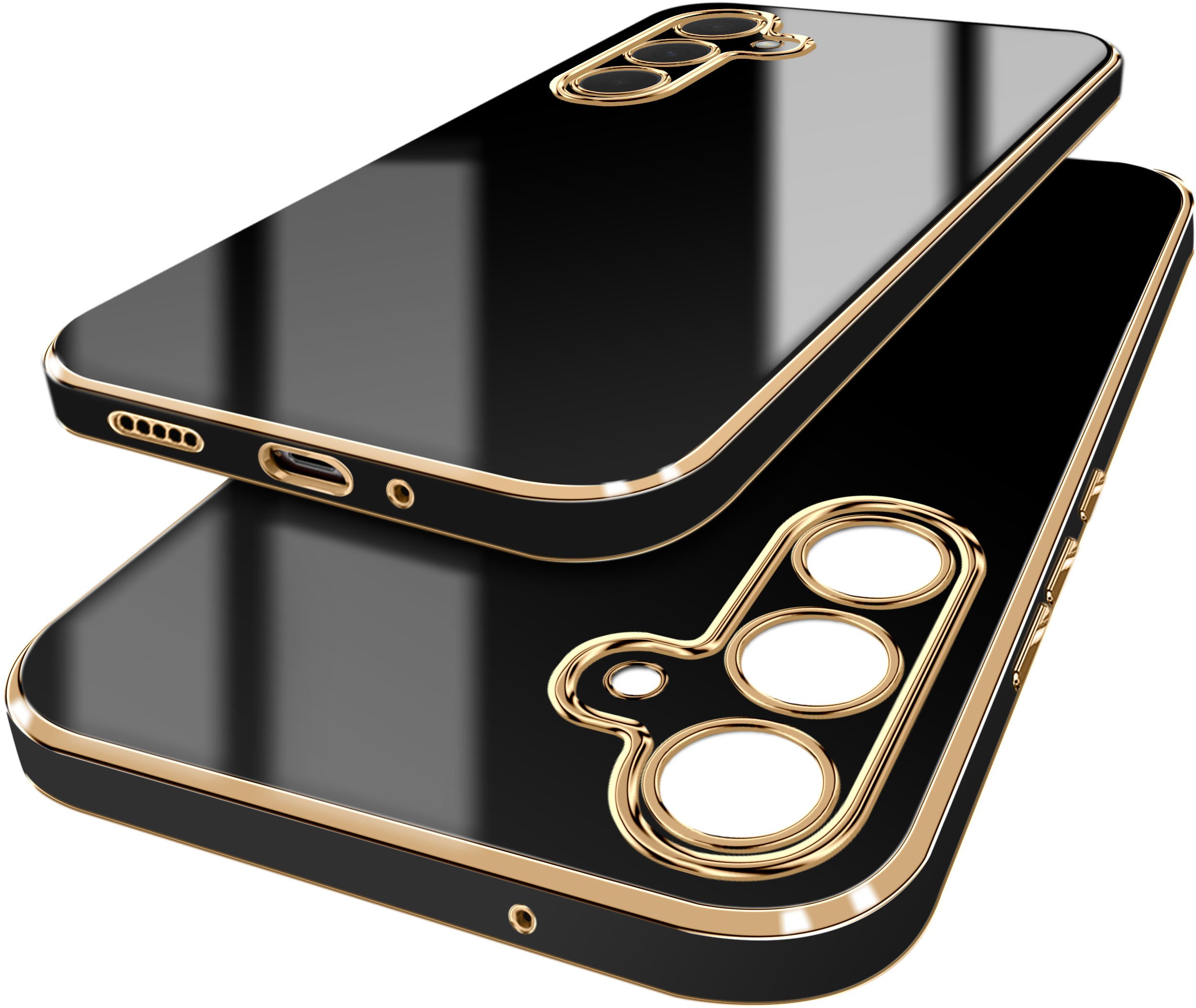 Etui do Samsung S25+ Plus SILIKONOWE ELEGANCKIE SLIM + Szkło 9H