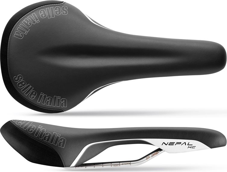 Selle Italia Siodło NEPAL TI L (id match - L1) Ti 316 Tube 7 Fibra-tek Czarne (SIT-028AC02AKC002)