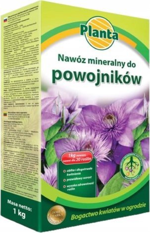 Planta Nawóz do powojników pnączy 1 kg wydajny