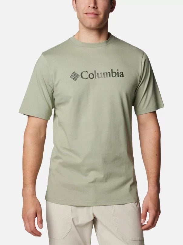 Columbia CSC Basic Logo SS Tee 1680053354 Zielone M