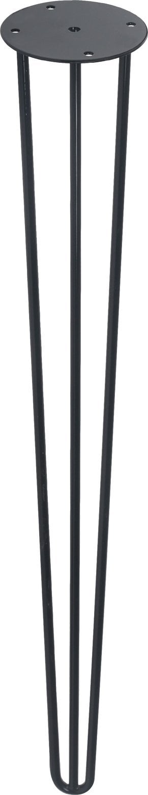 Sourcing STEEL HAIRPIN LEG D8 L710 BLACK