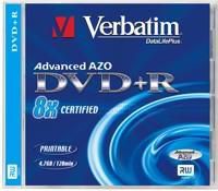 Verbatim DVD-R 4.7 GB 16x 5 sztuk (43557)