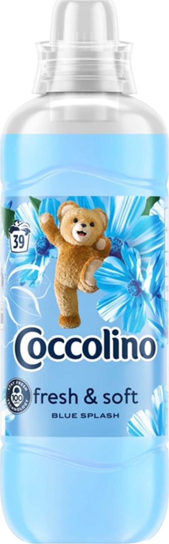 Płyn do płukania Unilever COCCOLINO Fresh & Soft Płyn do płukania tkanin Blue Splash 975ml (39 prań)