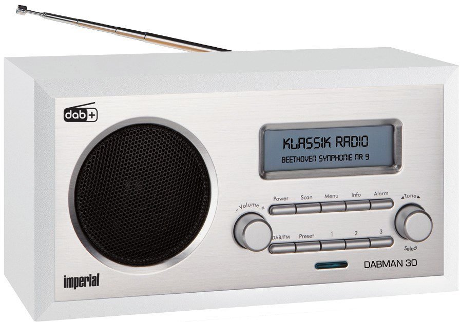 Radio Imperial DABMAN 30 DAB+/FM białe