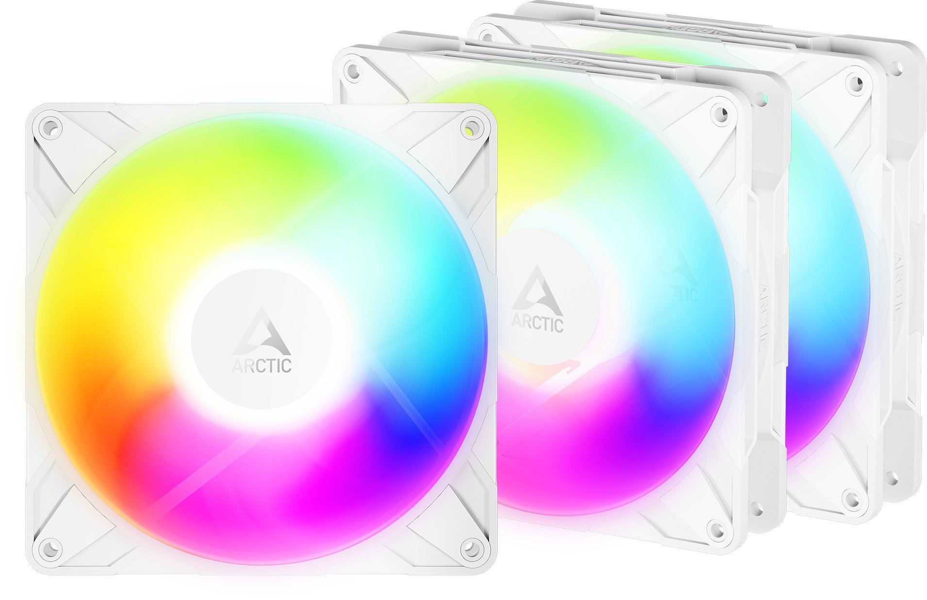ARCTIC Freezer P14 Pro Reverse A-RGB (White) - 3 Pack Obudowa komputera Wentylator 14 cm Biały 3 szt.