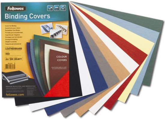 Fellowes okładki skóropodobne DELTA A4 kość słoniowa FSC, 100 szt. (5370004)