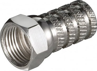 RB-LAN Wtyczka F wkręcana 4,0 mm miedź