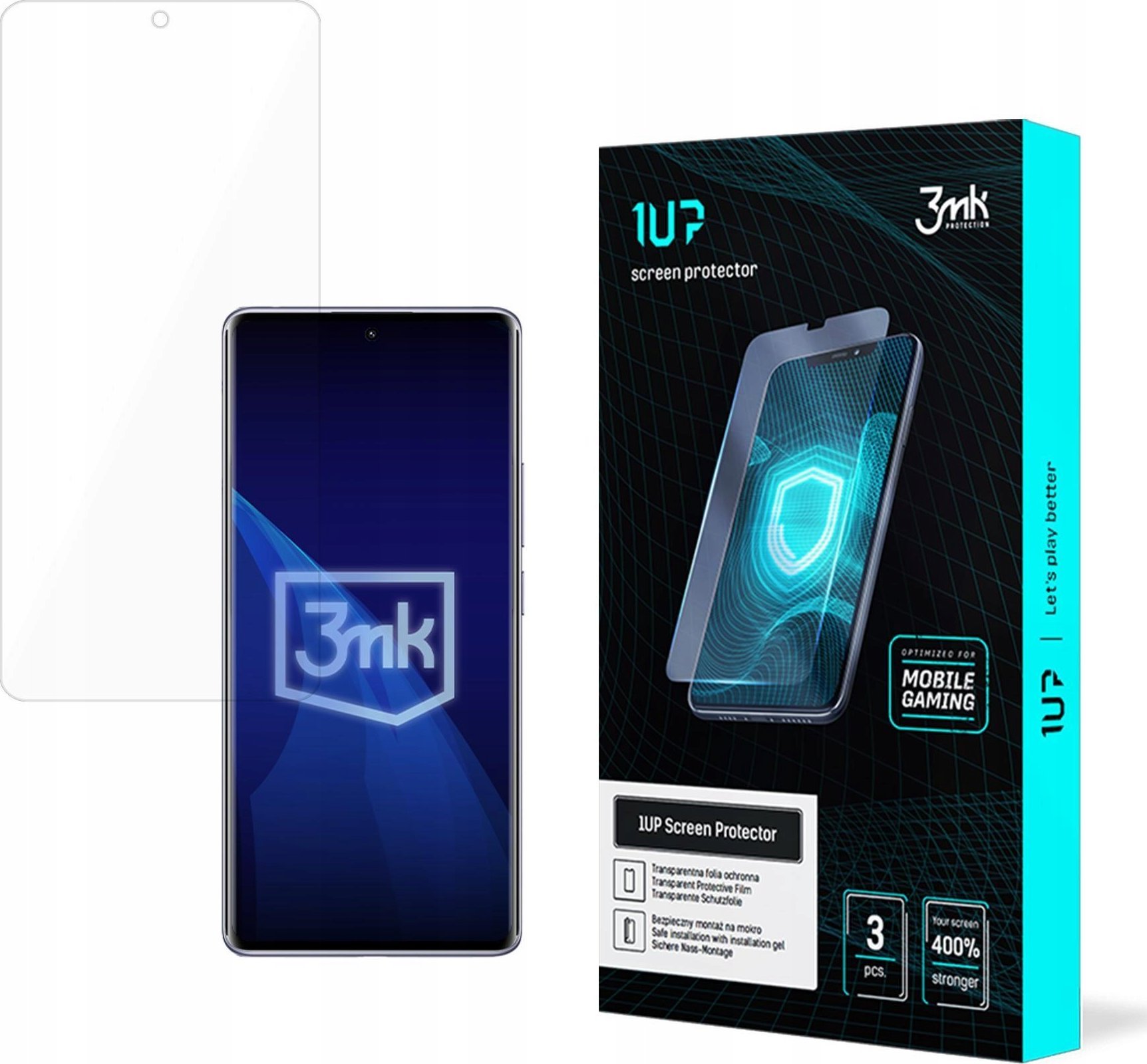 Folia 3MK 1UP Folia Gaming do Redmi Note 14 Pro 4G 3szt
