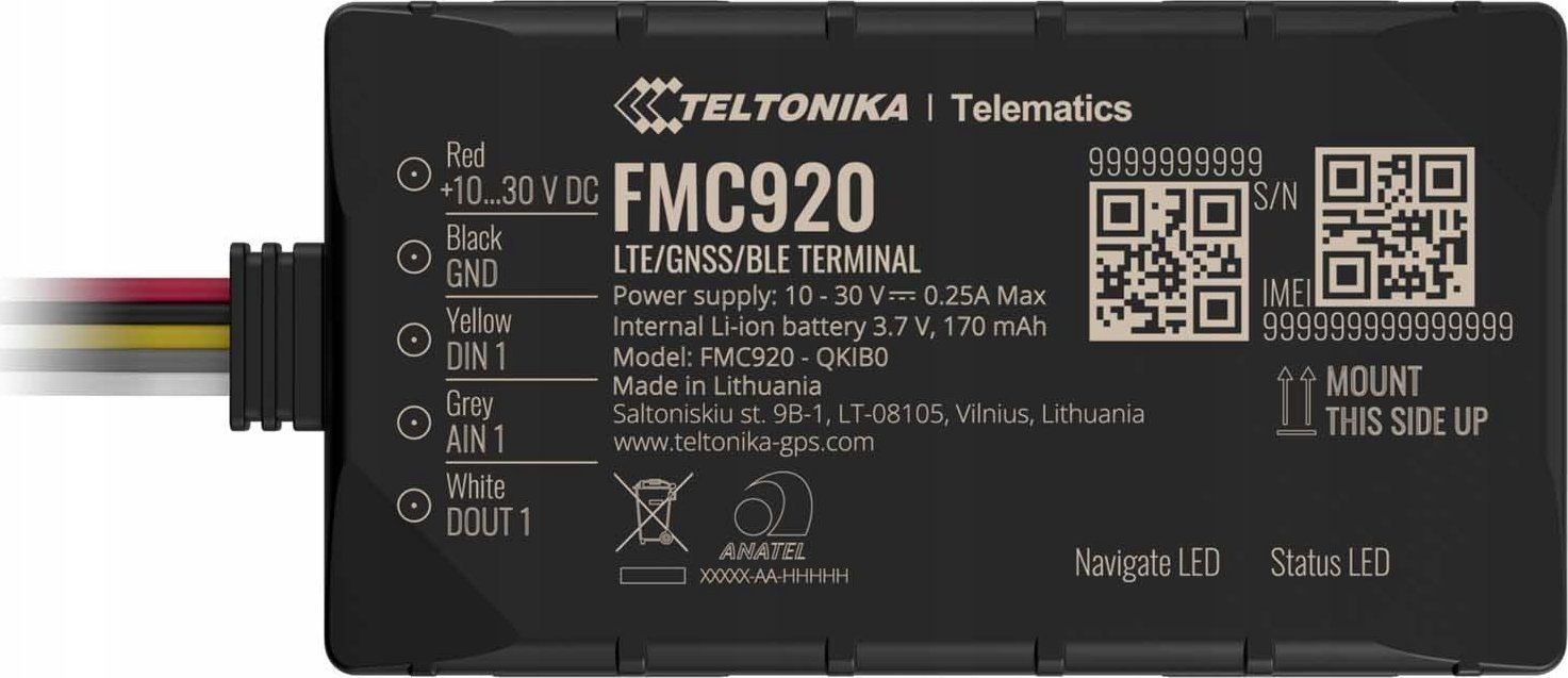 Teltonika 4G Bluetooth Small GPS
