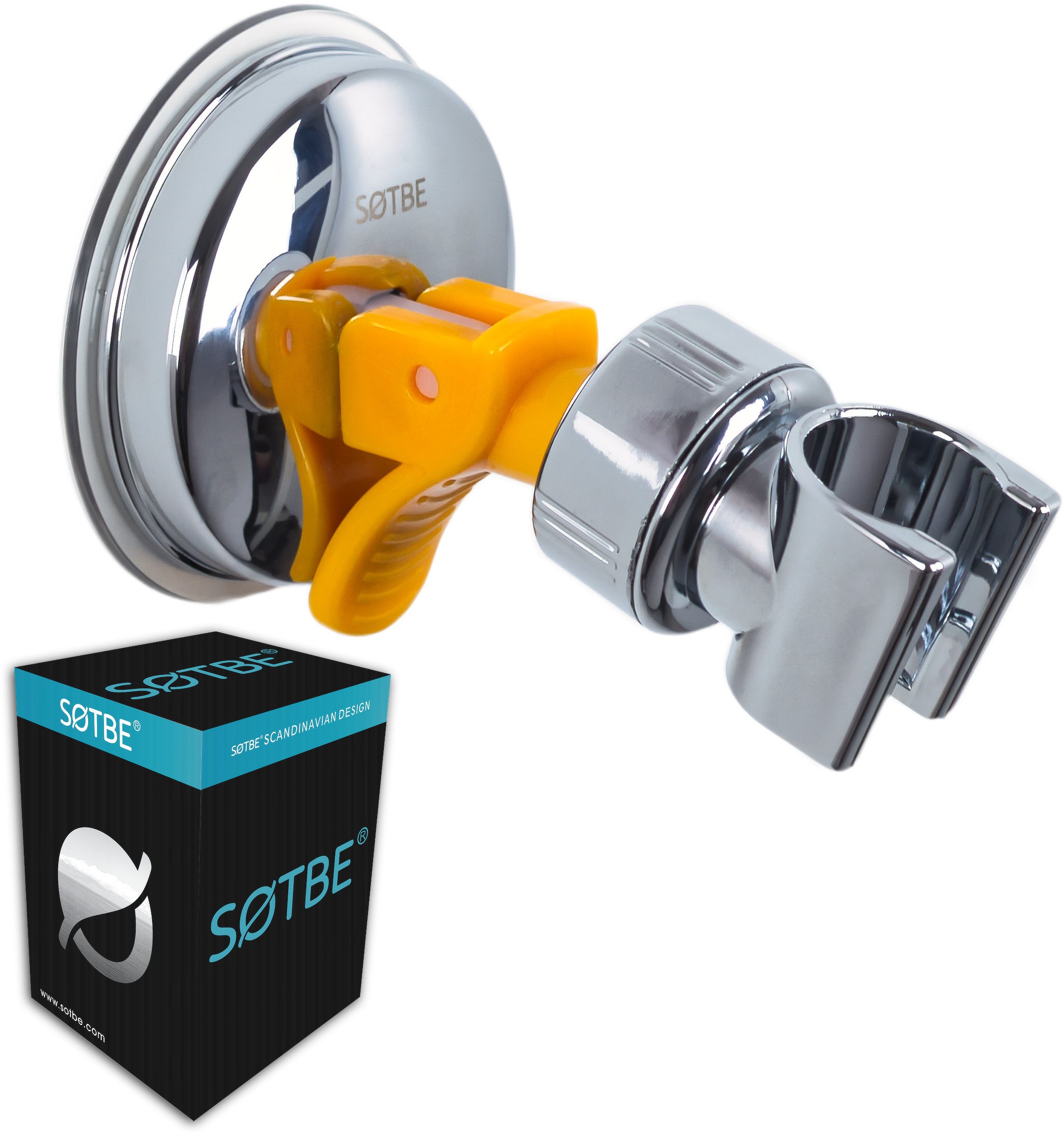 Przyssawkowy uchwyt do słuchawki prysznicowej kolor chrom SOTBE