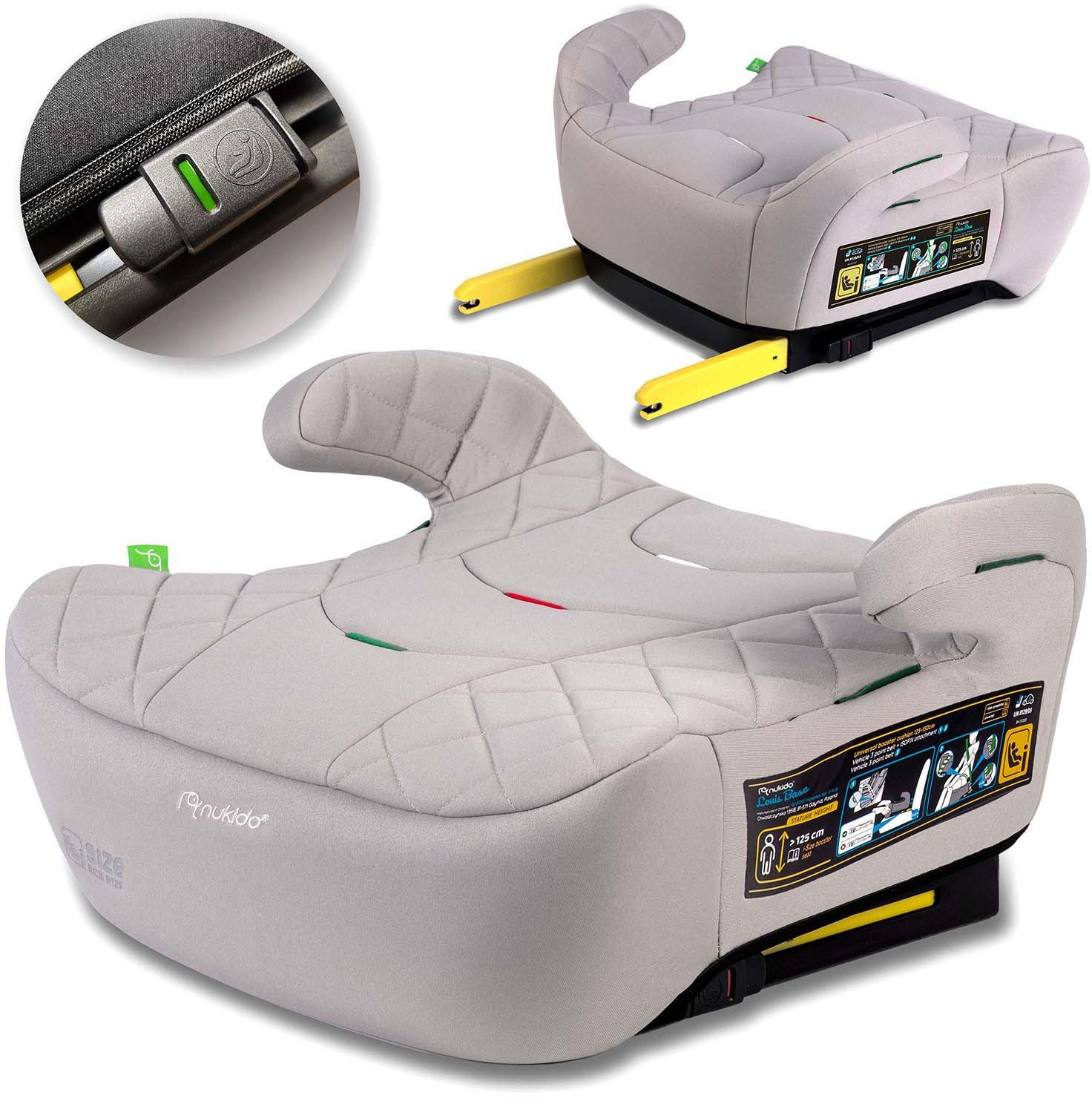 Fotelik samochodowy, siedzisko Isofix 22 - 36 kg Louis Nukido 710202