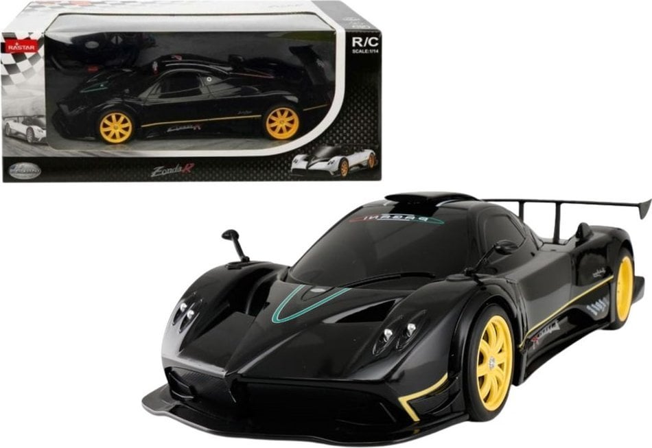 Auto RC Sportowy Model Zdalnie Sterowany Pagani Zonda Czarne 1:14 Rastar