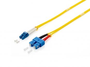 Equip Patchcord światłowodowy ST - ST Singlemode Duplex OS2, 3m, żółty (252233)