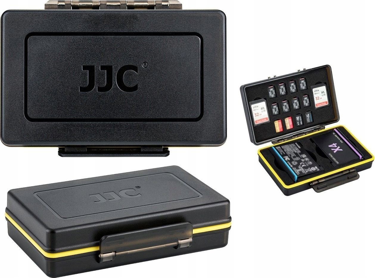 Pokrowiec JJC Pudełko Futerał Etui na Karty Pamięci 2x Akumulator Bateria INSTA360 X4 X3 / BC-X4ST