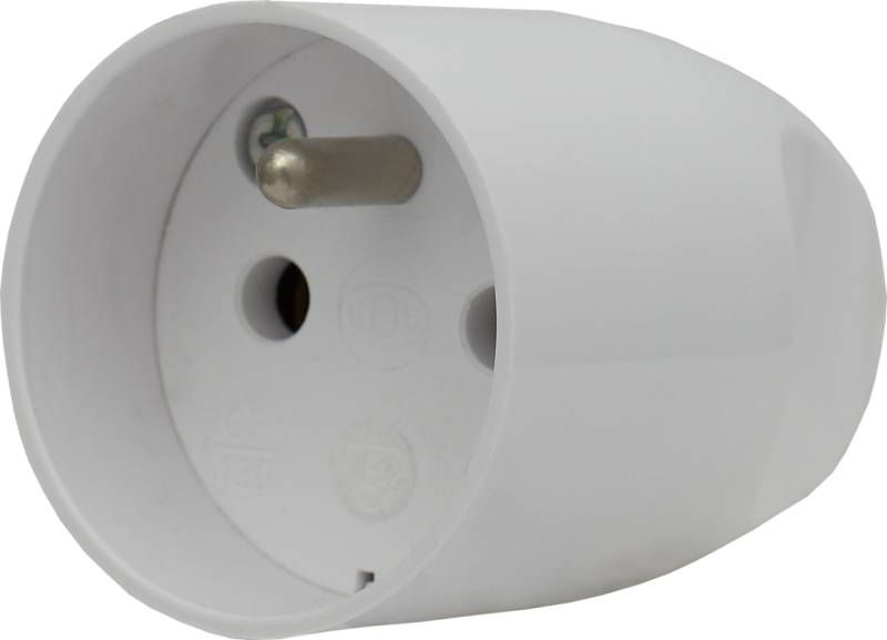 KOS Gniazdo przenośne z/u 16A 250V białe 420432