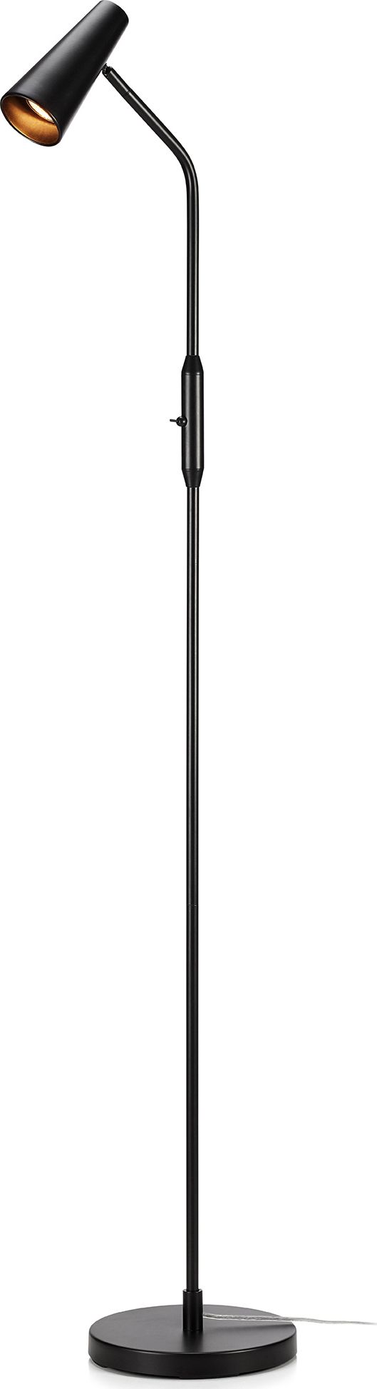 Lampa podłogowa Markslojd Nowoczesna lampa podłogowa LED Ready Markslojd CREST 108206 czarna