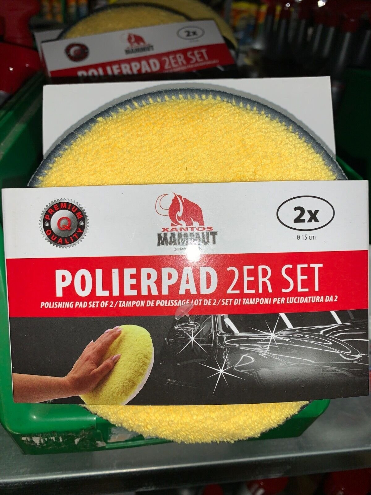 Xantos XANTOS Polierpad-Set (2 Stück)