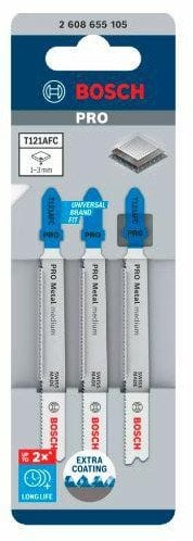 BOSCH BRZESZCZOT T PRO METAL MEDIUM T121AFC 92 mm /3szt.