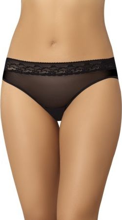 Teyli Majtki damskie z siateczki koronkowe Rigi czarne r. L