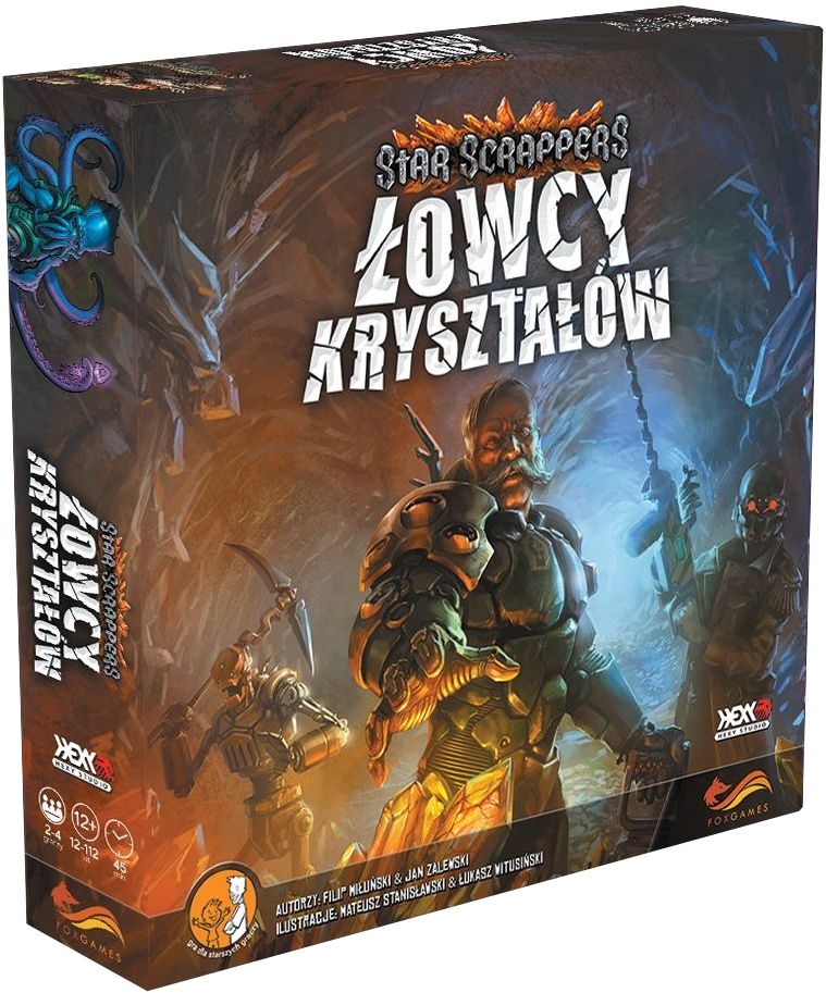 FoxGames Gra planszowa Łowcy Kryształów