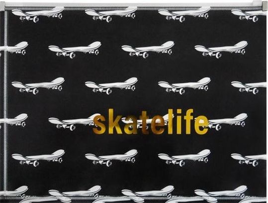 Incood Teczka A4 czarna skatelife