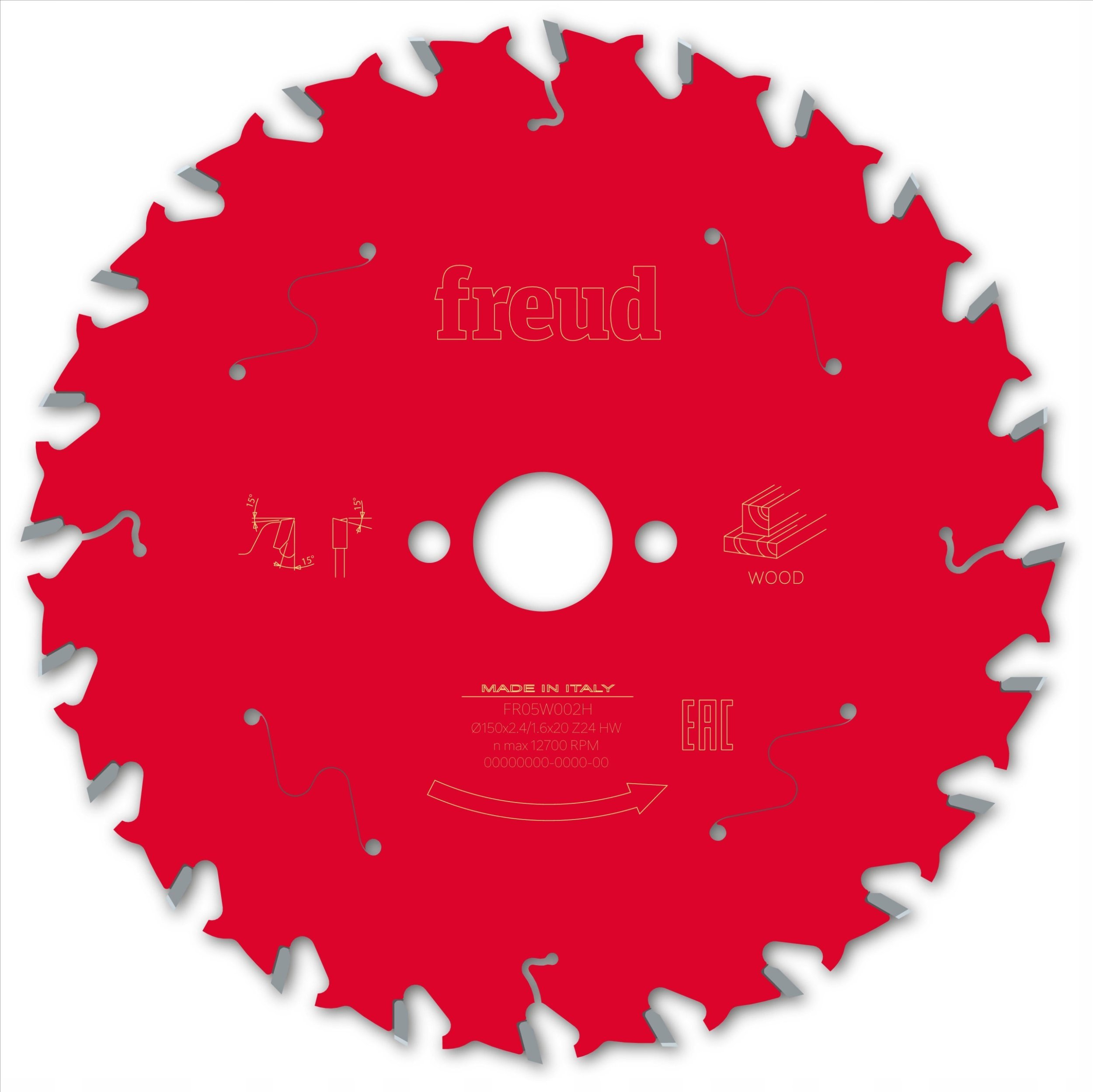 Tarcza Pil. FR05W002H 150X20-24