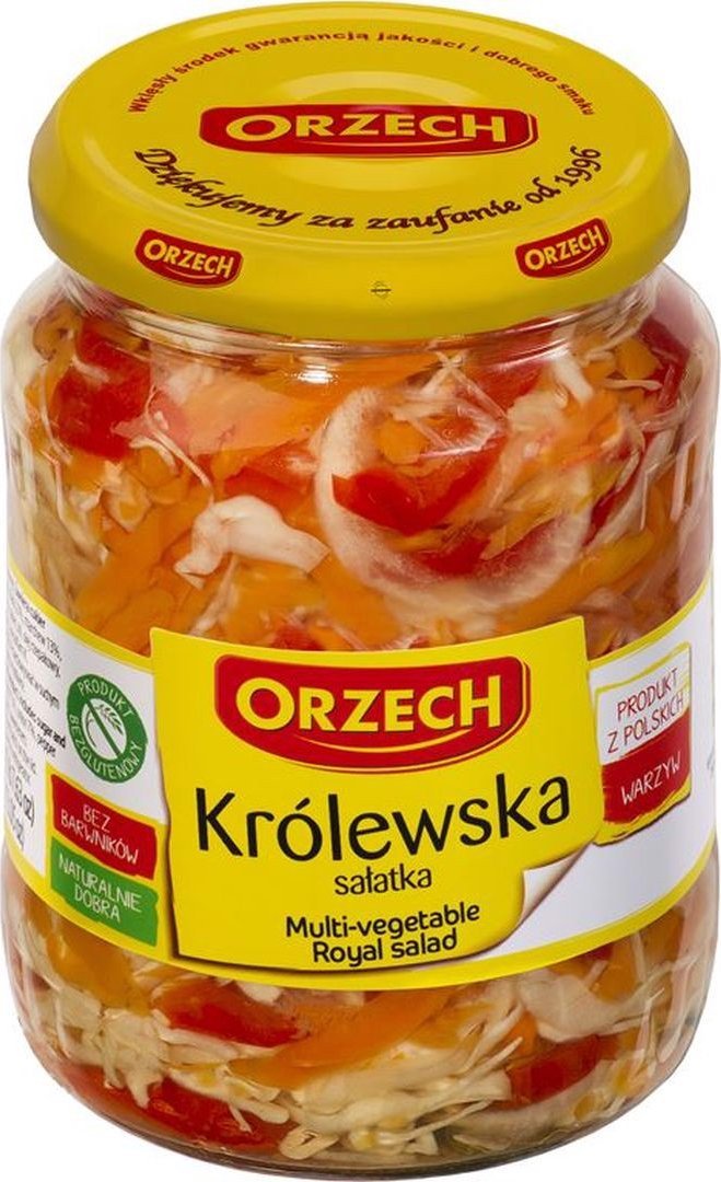 Orzech Orzech Królewska Sałatka warzywna 860g