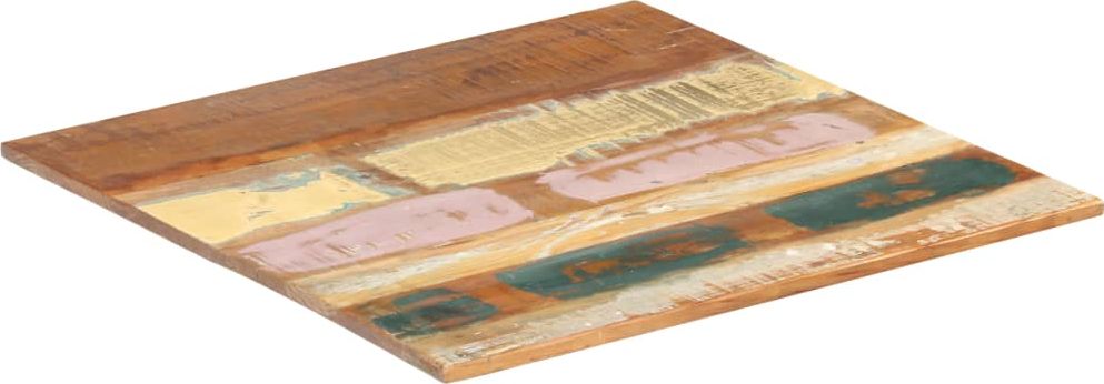 vidaXL Kwadratowy blat stołu 60x60 cm, 15-16 mm, lite drewno z odzysku