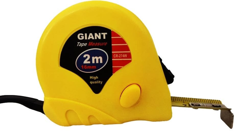 MEASURE TAPE 274W 2M 16MM COL 3 LOCK(120