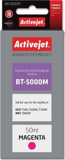 Tusz Activejet AB-5000M (zamiennik Brother BT-5000M; czerwony)