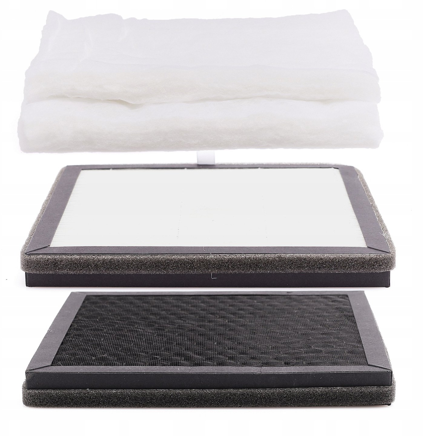 Zestaw Filtrów Zamiennych SN-336-2 Filtr HEPA Węglowy Wstępny Techrebal