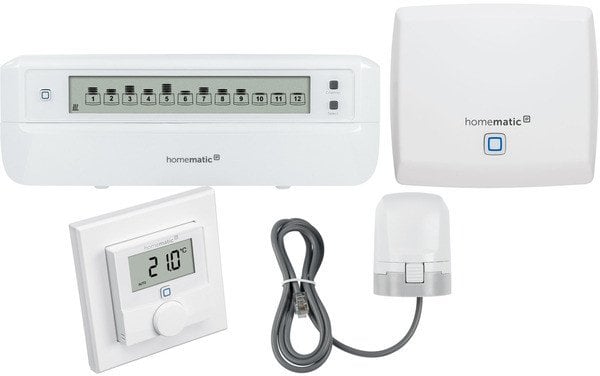 HomeMatic IP Homematic IP Access P. 1x Fussb.aktor.3xStellantrieb 3xWandth.