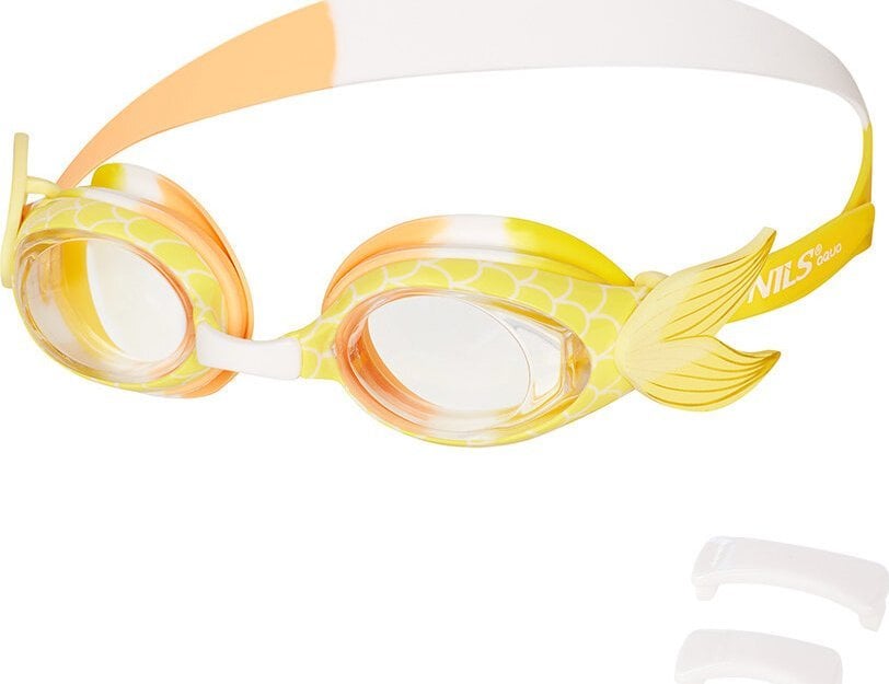 Nils Extreme NQG870SAF ŻÓŁTY SYRENKA JUNIOR OKULARKI NILS AQUA