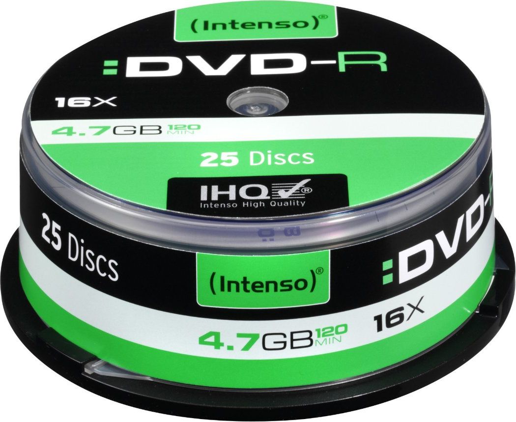 Intenso DVD-R 4.7 GB 16x 25 sztuk (4101154)