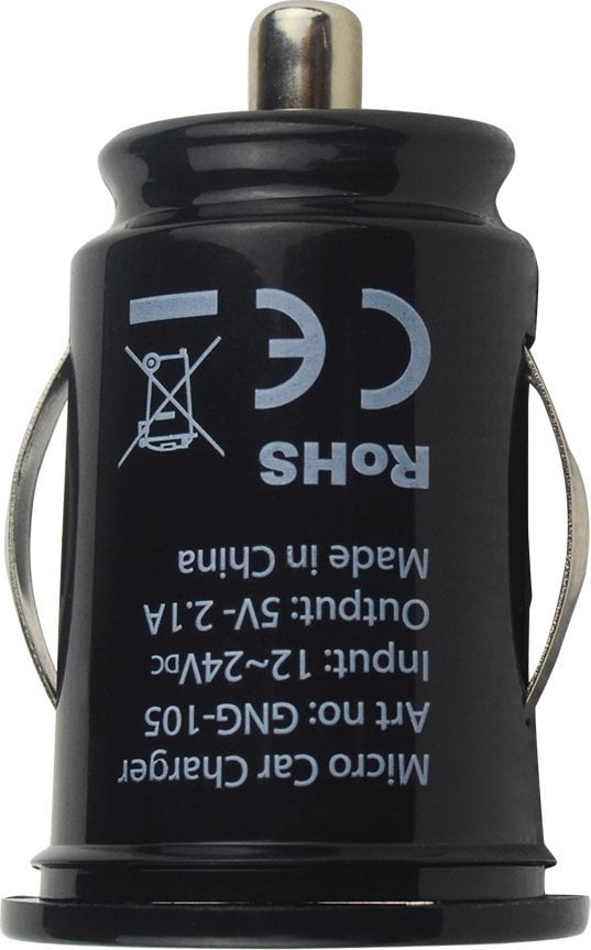 Ładowarka MyScreen Protector Car Charger 2.1A, DC/5V, 2x USB - Black