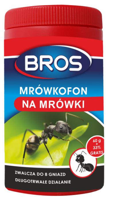 Bros Preparat do zwalczania mrówek Mrówkofon 60g (008)