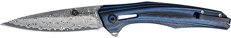 Sulankstomas Damasko plieno peilis Kamazaki KZI23060