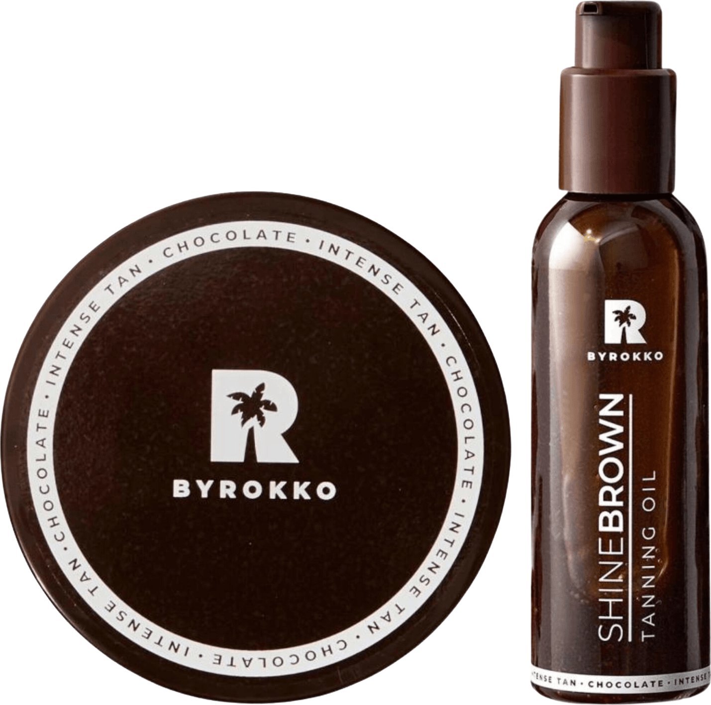 Byrokko Byrokko Shine Brown Chocolate + Szybki Olejek Brązujący