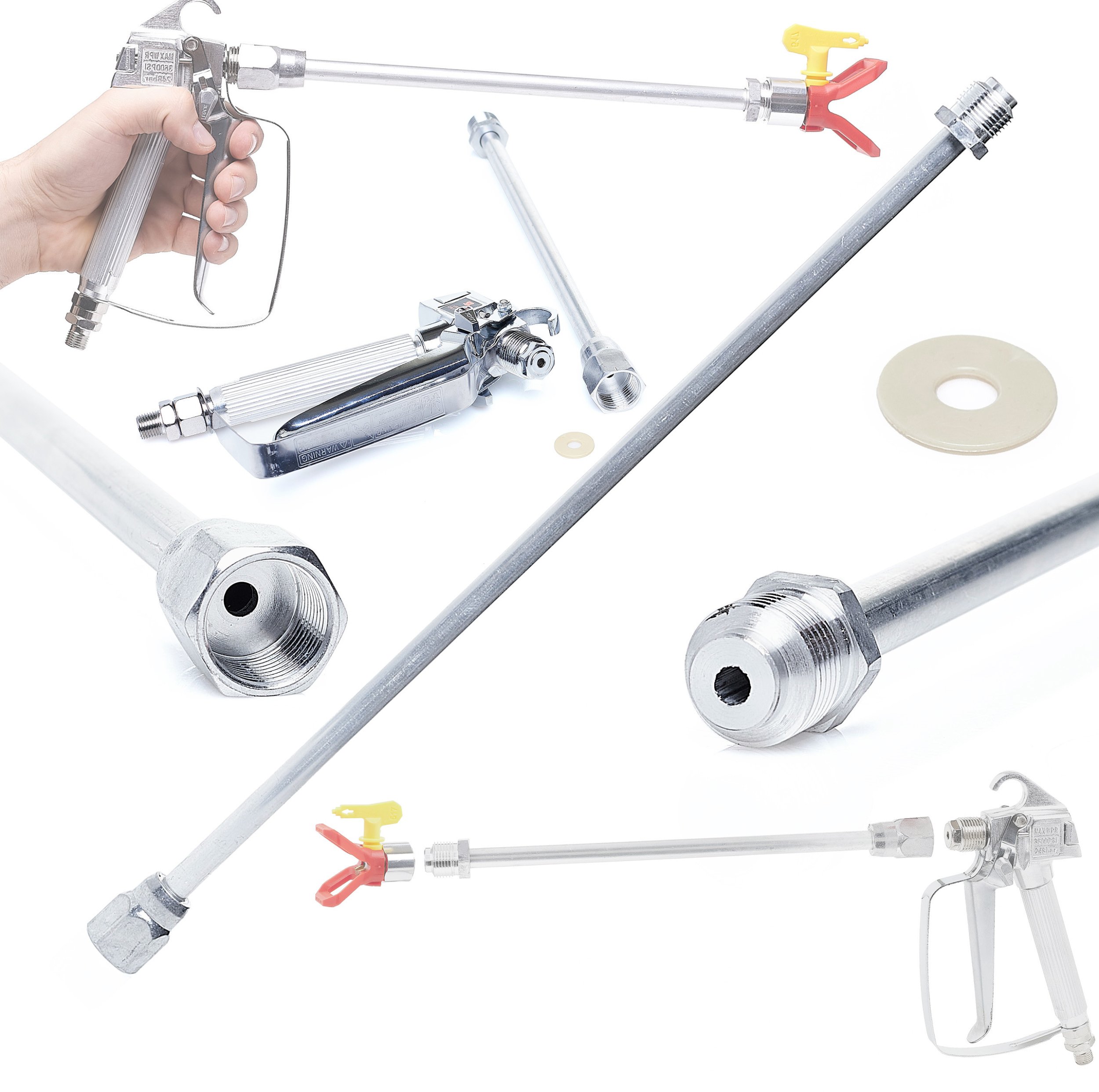 Lanca do Pistoletu Agregatu Malarskiego 75cm Przedłużka Techrebal Graco