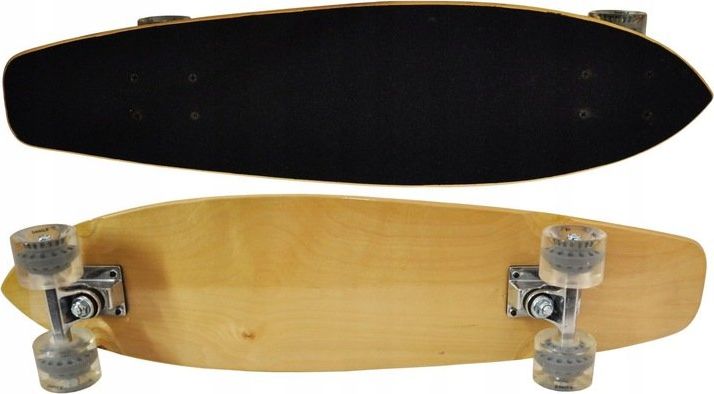 Deskorolka KIAMO DESKOROLKA PENNYBOARD FISZKA DREWNIANA LONGBOARD