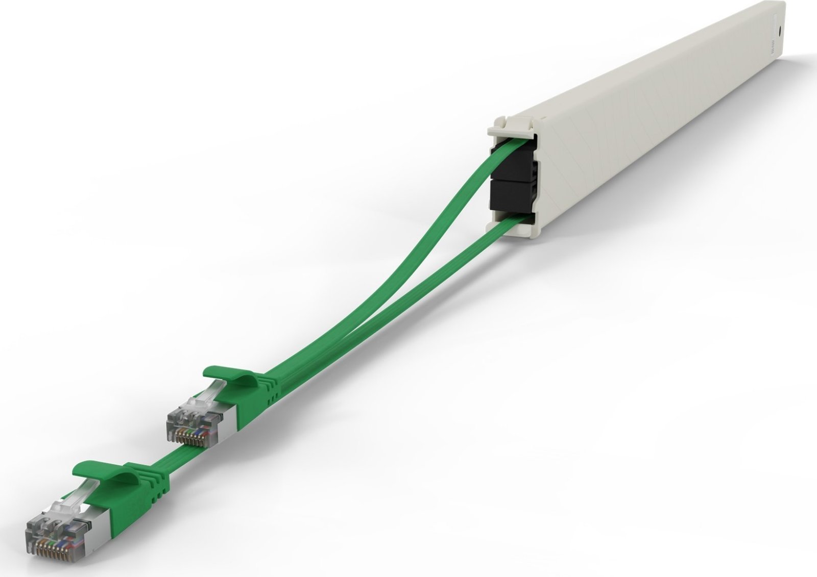 PATCHBOX CONE46STPGR kabel sieciowy Zielony 2,5 m Cat6a U/FTP (STP)