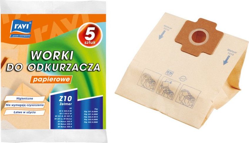 Worek do odkurzacza Ravi Worki Zelmer Z10 Elf 5szt.