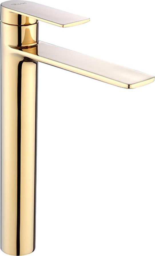 Bateria umywalkowa Rea Storm stojąca złoty (REA-B9983)