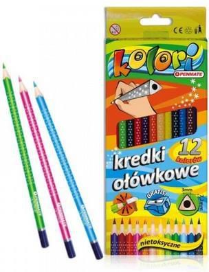 Penmate Kredki oĹ‚Ăłwkowe Kolori 12 kolorĂłw